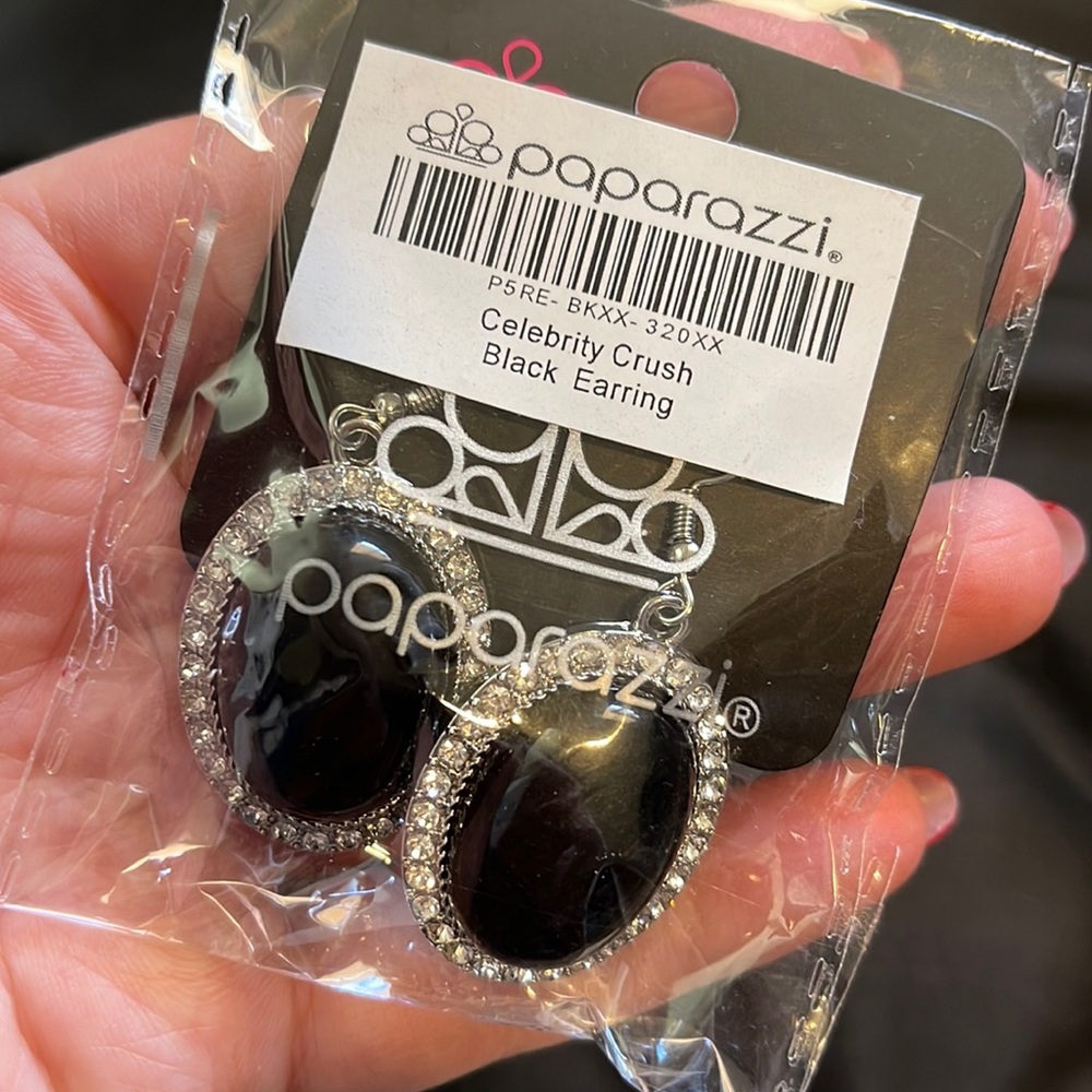 Black earrings